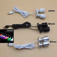 LED USB Spotlight 5V Jewelry Cabinet Showcase Counter Lamp Surface Spot Light