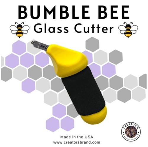 Bumble bee glass cutter with - bumble,