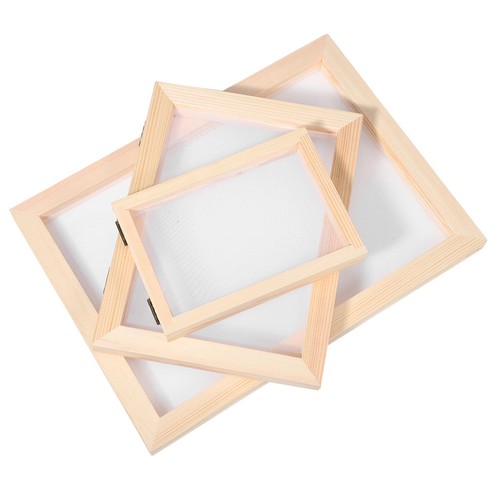 Paper making mold and deckle - making,