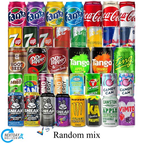 Soft drink collection assorted - soft,