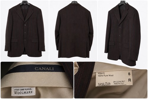 Vintage canali italy 100 - italy, wool