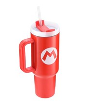Super Mario 40oz/1200ml Double-Wall Vacuum Tumbler - Large Capacity Travel Mug