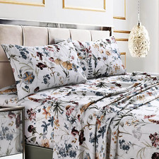 Soft Cotton Sateen King Bed