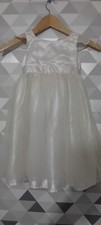 Girls Dress Age 4 from BHS cream White Special Occasion Bridemaid Wedding Formal
