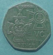 2006 Fifty Pence 50p VC Victoria Cross World War 2 End 60years Coin Hunter