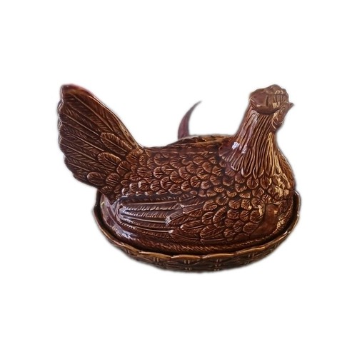 Portmeirion brown chicken - brown,