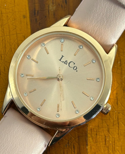 Watch women gold tone - l&co,