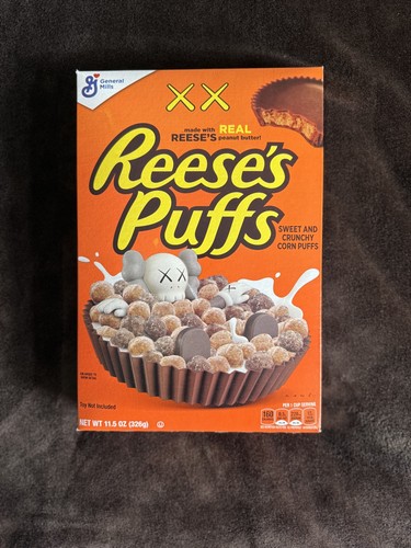 Kaws reese puffs cereal - x,