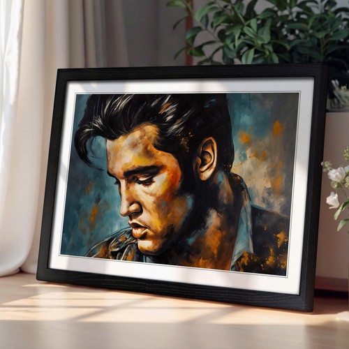 Elvis presley framed wall - elvis,