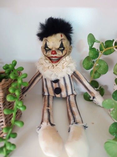 Handmade creepy circus - , clown
