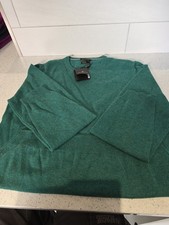 Green Massimo Dutti Crew Neck