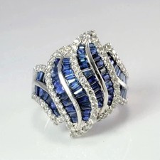 Wedding Engagement Ring 925