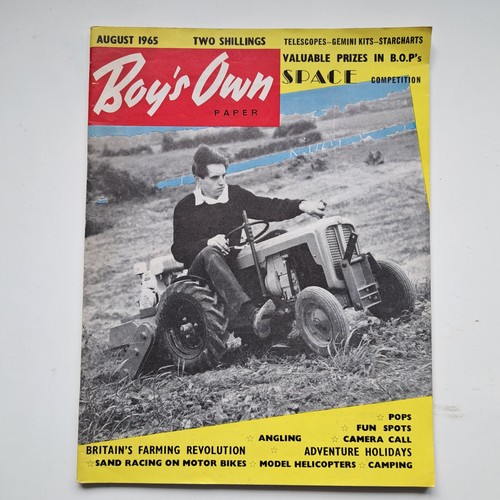 Boys own paper - magazine, august