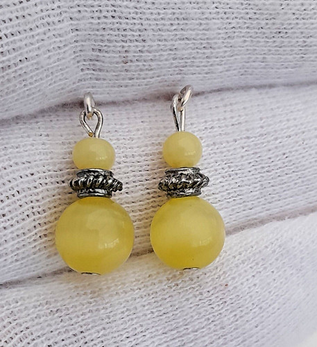 Doll earrings antique vintage - earrings,