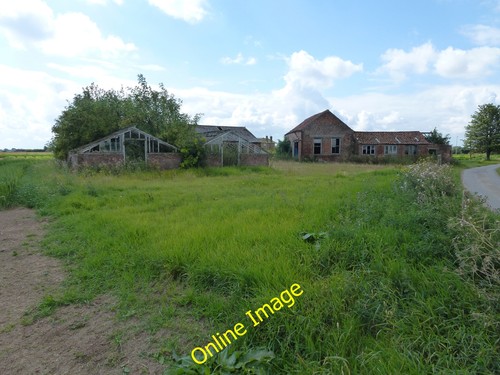 Photo 6x4 derelict buildings - derelict,