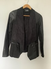 Wallis Faux Leather Biker
