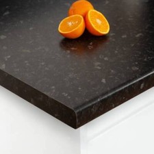 Black laminate bathroom - black,