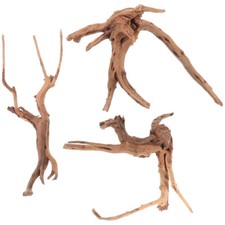  3 Pcs Wooden Landscaping Sunken Jumping Spider Enclosure Driftwood for Aquarium