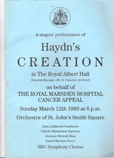 SINGERS PERFORMANCE HAYDN`S