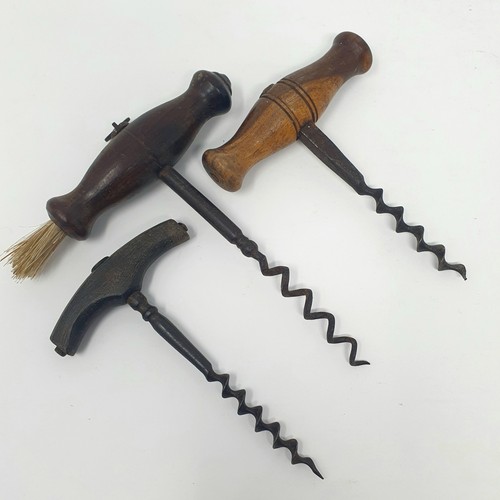 Antique corkscrews one - x,