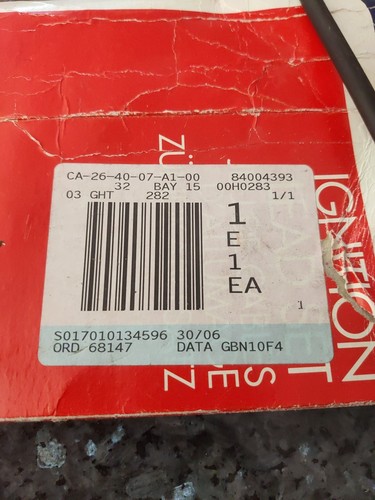 Unipart ignition leads - unipart,