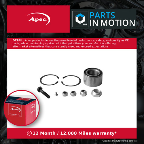Wheel bearing kit fits - wheel,