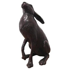 Bronze Hare - Moon Gazing by Michael Simpson Limited Edition 70/295