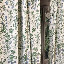 Handmade Linen Blend Floral
