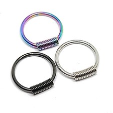 Body Ring Spring Coil Septum