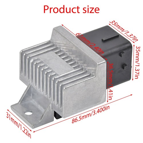 Glow plug relay - glow, fits