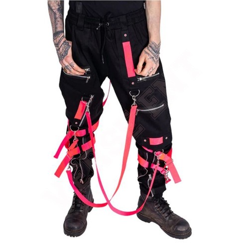 Men gothic pants - men's, cyber