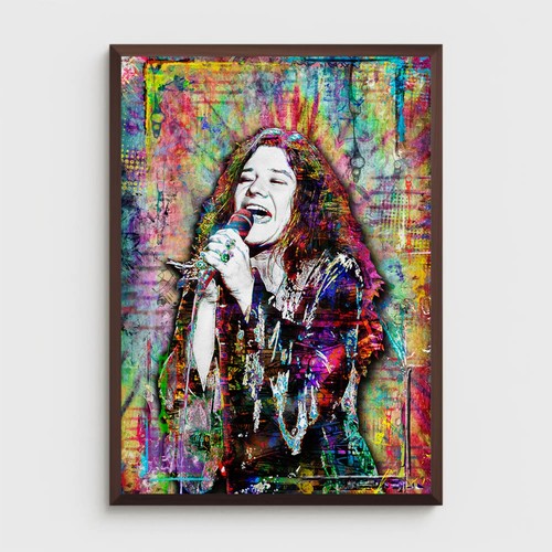 Janis joplin hippie 20x30in - janis,