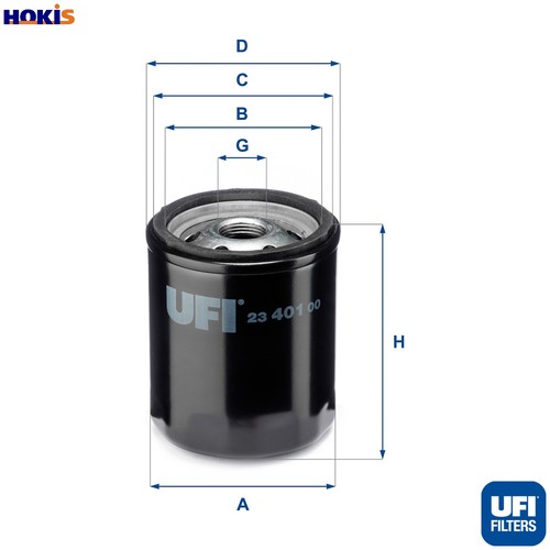Oil filter 401 for - oil,