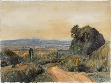 ENGLISH LANDSCAPE Watercolour