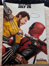 Hugh Jackman Signed A3