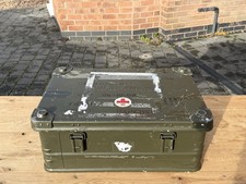 ZARGES Military Aluminium Flight Case Green  Lightweight 60cm x 40cm x 23.5cm