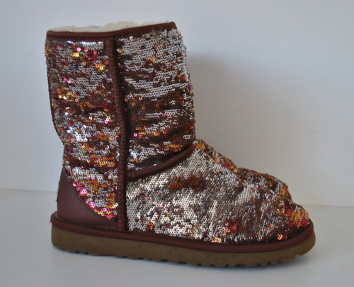 Sequined women sheepskin - sequined, women's