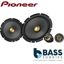 Pioneer TS-A1601C 6.5" 2 Way 350W Car Component Speakers For Audi A6 Front 97-04
