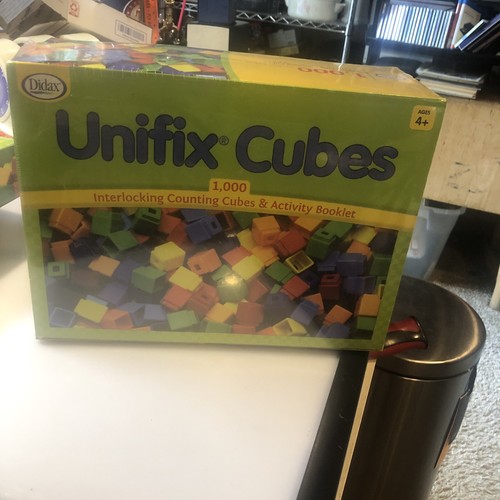 Unifix cubes ten - ten, colors