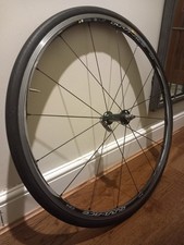 700c front road bike wheel VGC shimano dura ace c24 WH-9000 carbon fibre