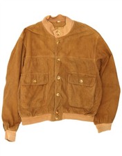 Vintage Mens Suede Bomber