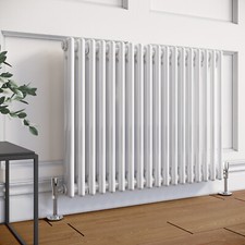 White Traditional Radiator
