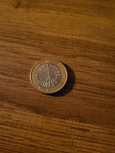 Minting error pound - error,