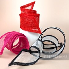 5cm Wide Sinamay Ribbon Trim for Millinery & Hat Making