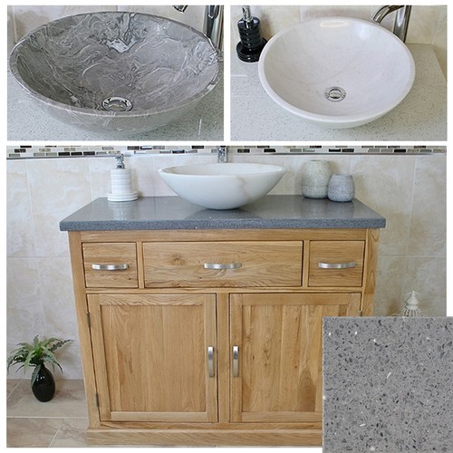 Bathroom vanity unit - vanity, oak
