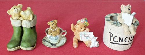 Bear figures ornaments - 4,