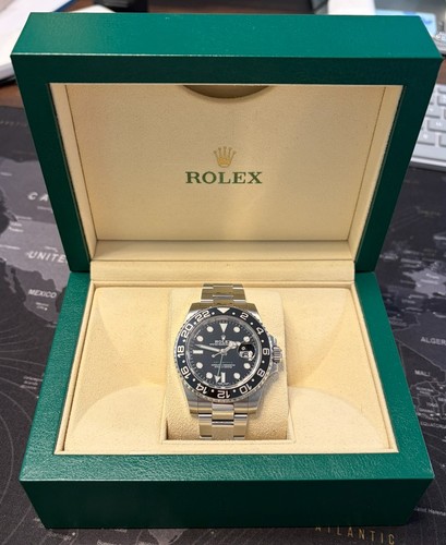 Rolex gmt master 116710ln - master, ii