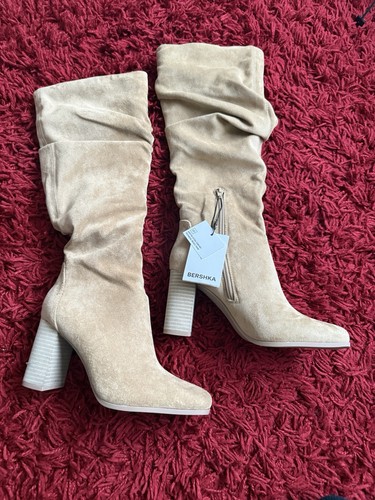 Bershka slouchy boots size 2 - slouchy,