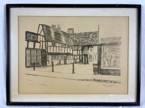 Original signed pen - &, ink