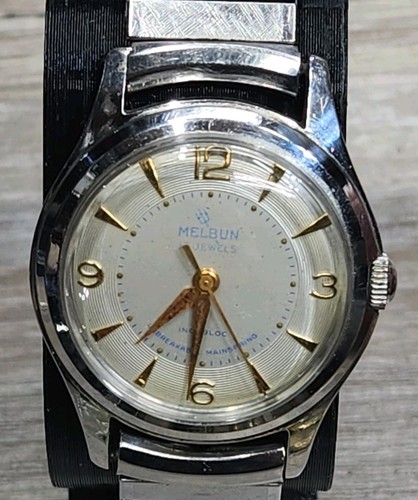 Vintage melbun incabloc watch - melbun,